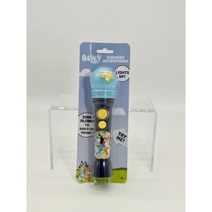 Bluey Karaoke Microphone Ligth Up Gift Idea For Kids 3+ Year Birthday Gift Idea